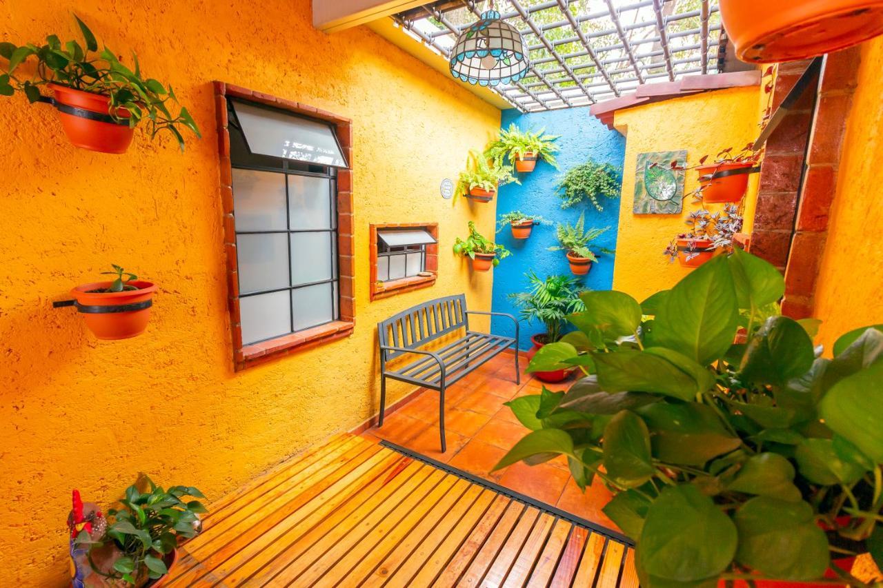 Mex Suites Casa Azul B&B Mexico by Eksteriør bilde